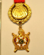 DeMolay - ALMONER Officer Jewel - MONEY BAG - ribbon picture