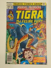Marvel Premier Featuring Tigra The Feline Fury #42 1978 picture