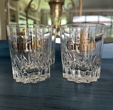 William Grant's Finest Scotch Whisky Crystal Tumblers - SET of 4 VINTAGE. picture