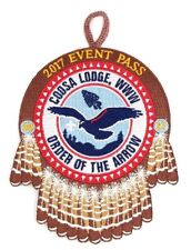 2017 Event Pass Coosa Lodge 50 Greater Alabama Council Patch Boy Scouts BSA OA picture