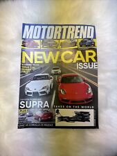 Motor Trend Magazine October 2019- Toyota Supra, BMW M2, Jeep Cherokee  picture
