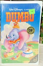 RARE Dumbo Black Diamond Walt Disney Classic VHS Clamshell FACTORY SEALED 1989 picture