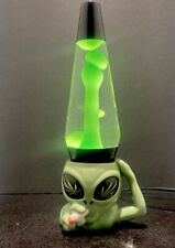 Custom Green 420 Alien Lava Lamp Sculpted 3D Ceramic Limited Edition Collectible picture
