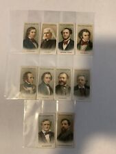 [10] 1911 W.D. & H.O. Wills Musical Celebrities Lot Of 10 - Liszt Grieg Chopin - picture