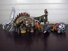 LOT of 8 DINOSAUR Toys - PNSO Tuojiangosaurus, CollectA Utahraptor, T. rex... picture