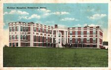 Vintage Postcard Webber Hospital Biddeford ME Maine Pub James F. Snow picture