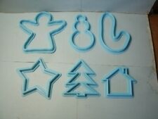 3D Printed LARGE Christmkas Cookie Cutters 6 pieces picture