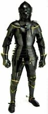 Medieval Knight Suit of Armor Combat Full Body Armor Black Knight Wearable picture