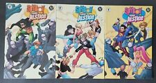 SPYBOY / YOUNG JUSTICE #1-3 (2002) COMPLETE SERIES PETER DAVID POP MHAN ART picture