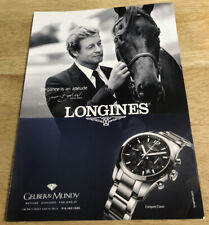 2013 SIMON BAKER for LONGINES Watches - Magazine Print Ad picture