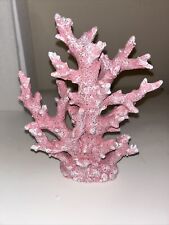 Pink Coral For Aquarium. Decoration. picture
