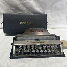 Very Rare Bennett Typewriter Circa 1910 (WWI) picture