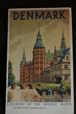 1939 Denmark - Country of the Middle Ages Brochure picture