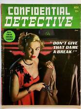 Confidential Detective Cases Nov 1949 Vol. 4 #9 VG picture