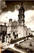 Vintage Real Photo Postcard - Catedral Monterrey, N.L. México unposted picture