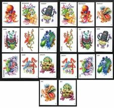 2020 Ugly Stickers Complete Set (20) Cards Like Wacky Packages Garbage Pail Kids picture