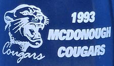 1993 McDonough, Georgia Cougars Football - Coca-Cola Commemorative Bottle 8oz picture