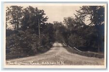 c1910's The Antrim Dirt Road Hillsboro New Hampshire NH RPPC Photo Postcard picture