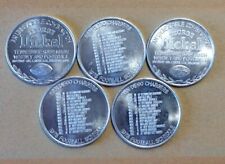 5 San Diego Chargers 1973 NFL Coins & George Dickel '73 Schedule 1.5