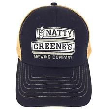 Natty Greenes Brewing Company Hat Beer Logo Mesh Snap Back Baseball Dad Ball Cap picture