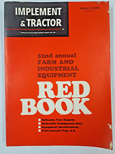 VTG 1968 52nd Annual Farm & Industrial Equipment RED BOOK Implement & Tractor picture