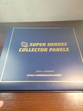 INDIVIUAL DC COMICS COVER PANEL WITH STAMP USPS AND 22KT GOLD STAMP SHARP RARE picture