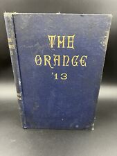 Antique Yearbook 1913 “The Orange”- Gedding College Abingdon Illinois picture