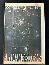 COMIC SHOP NEWS #260 Batman Returns Preview With Michelle Pfeiffer Photo Cover picture
