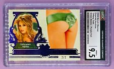 2024 Bench Warmer Emerald Archive Tiffany Toth Green Backs Purple 4/4 CGC 9.5 picture