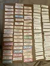 Lot Of 80 Plus Jukebox Timing Strips See Description  picture