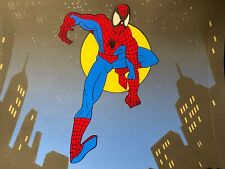 SPIDER-MAN animation Cel Vintage Cartoons Art Marvel Comics Spiderman 80-90s I17 picture