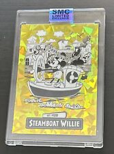 Saturday Morning Cards SMC 2024 Volume 1 Steamboat Willie Ice Gold 8/25 picture