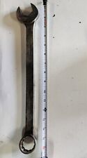 Vintage Wright USA 1 1/4 Combination Wrench 16 Inches Long 1140 picture