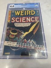 Weird Science #5 E.C. 1-2/51 CGC 4.0 VG- Off-White Pages ￼Atomic Explosion Cover picture