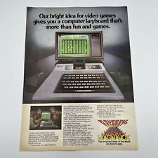 Magnavox Odyssey 2 Video Game System 1980 Vintage Print Ad 8