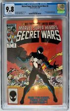 MARVEL SUPER HEROES SECRET WARS #8 CGC 9.8 WHITE Pages VENOM picture