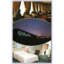 Holiday Inn Ashland Kentucky Ironton Ohio River hotel motel VTG Postcard 00529 picture
