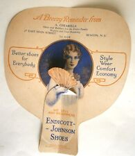 Endicott-Johnson Shoes Advertising Pop-Up Fan from the Early 1900's picture