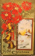 Vintage Christmas Greetings Postcard ~ A Joyful Christmas ~ #-4913 picture