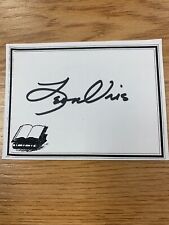 Leon Uris American Author Historical Fiction Signed Bookplate Autographed New picture