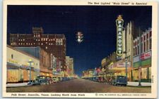 Postcard - Polk Street, Amarillo, Texas picture