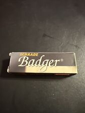 SCHRADE BADGER SX4B POCKET KNIFE BLACK/GREY - NEW, OPEN BOX picture