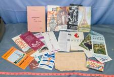 Vintage Lot of French Language Travel Brochure & Documents dq picture