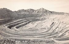RPPC Ajo AZ Arizona Railroad Train Cornelia Copper Mine Photo Vtg Postcard B63 picture