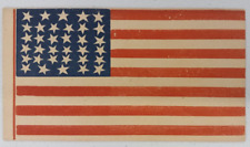 Civil War Cover with  a unique 34 Star Flag Rare , Antique picture