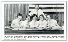 c1960's Mr. Field  And His Five Sisters Scene Shenandoah Iowa Unposted Postcard picture