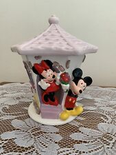 Vitg Mickey Minnie Mouse Teleflora Flowers From Mickey Vase Ceramic Jar Canister picture