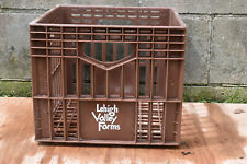 Vintage Lehigh Valley Farms Milk Crate picture