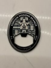 USSS FOREIGN MISSION BRANCH  challenge coin/bottle Opener picture