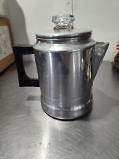 Vintage 1950's COMET Aluminum 5 Cup Coffee Pot - Complete - Camping or Stove Top picture